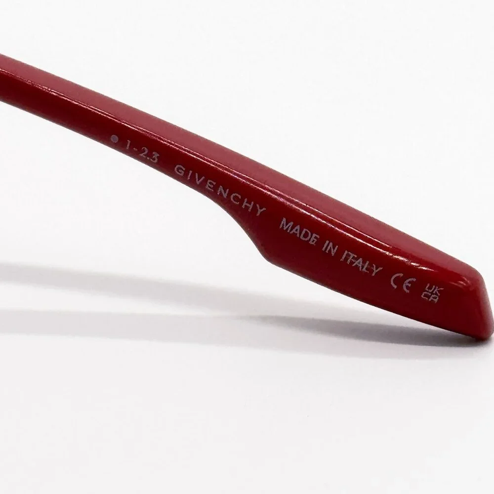 NEW GIVENCHY GV40049U 66 RED UNISEX SUNGLASSES GIVENCHY